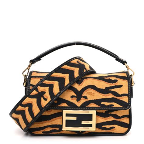 fendi tiger baguette|fendi baguette monogram.